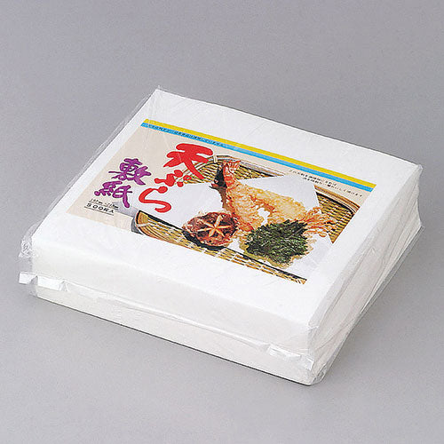 ヤマコー 用美 業務用 天ぷら敷紙 (500枚入) yamaco64620