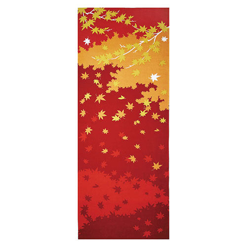 ヤマコー てまひま工房 四季彩布 てぬぐい 紅葉 yamaco87556