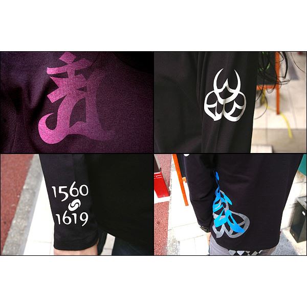 義・直江兼続 長Tシャツ 楽 XL 黒