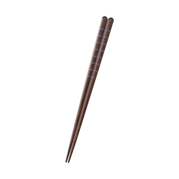 (まとめ) イシダ 食洗箸並木 230mm 1膳 【×10セット】