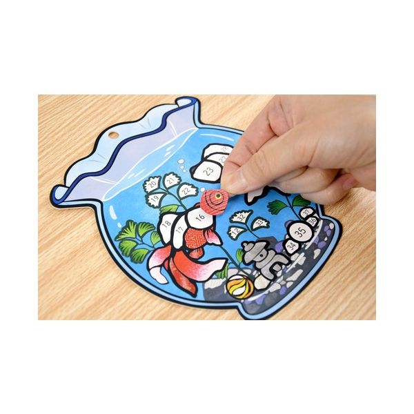 さくらほりきり SK シールはり絵・金魚鉢