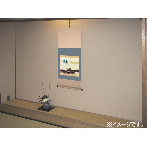 〔 横山大観生誕150年 〕 富士図 富士絵画 高精彩特色技術絵 横山大観 霊峰富士 掛軸 尺三 霊峰不二