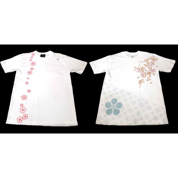 戦国武将Tシャツ 【前田慶次】 XLサイズ 半袖 綿100% ホワイト(白) 〔メンズ 大きいサイズ Uネック おもしろ〕