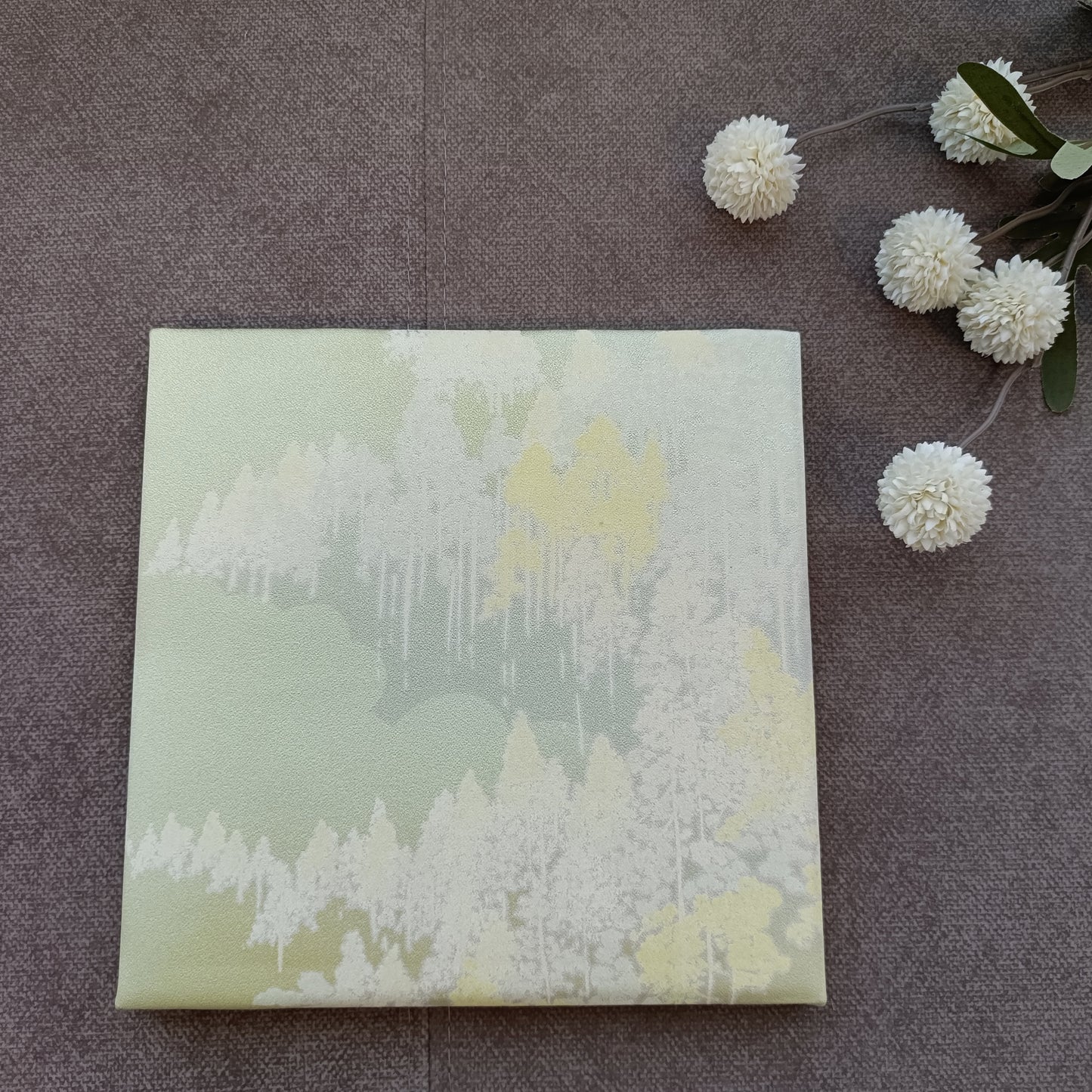 KIMONO Wall Art-Vintage Fabric Panel Set