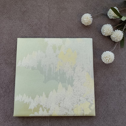 KIMONO Wall Art-Vintage Fabric Panel Set