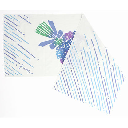 VERTEX 水無月(6月) 雨の花嫁 注染手ぬぐい VTX94036