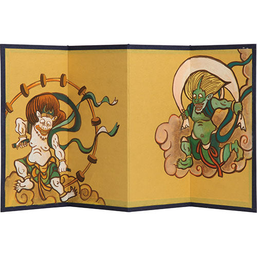 【10個セット】ARTEC 金屏風(四曲) ATC13106X10