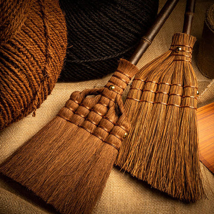 深海産業 BroomCraft 国産 シダ箒(ほうき) 長柄 7玉 完全受注生産(通常納期2週間程度) SD-004