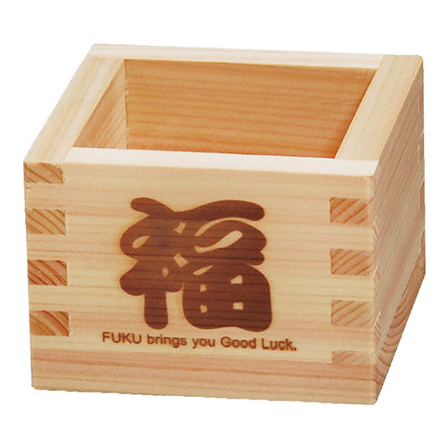 【5個セット】 ヤマコー てまひま工房 檜・1合桝 Good Luck yamaco88405X5