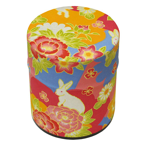 【5個セット】 ヤマコー てまひま工房 お茶缶 ぽッ・かん 花うさぎ ミニ yamaco79261X5