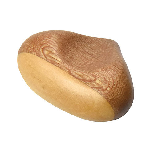ヤマコー 用美 業務用 木製・栗型箸置 ライトブラウン yamaco08900