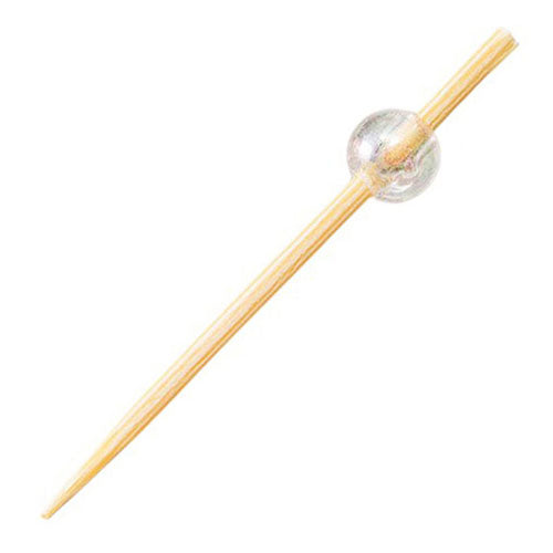 ヤマコー 用美 業務用 ビーズ串 5cm クリアー (50本入) yamaco21617