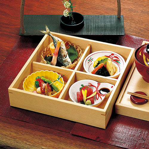 ヤマコー 用美 業務用 檜・松花堂弁当(重ね蓋) yamaco27291