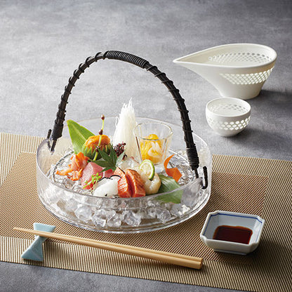 ヤマコー 用美 業務用 硝子手付き丸鉢 大 yamaco27852