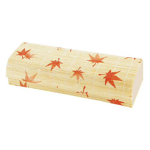 ヤマコー 用美 業務用 新すだれ弁当 紅葉柄 小 yamaco38541