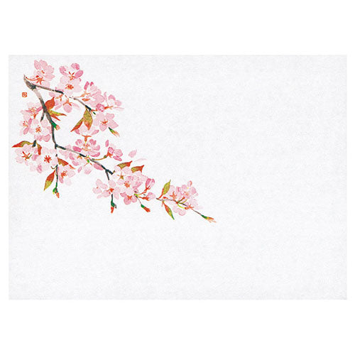 ヤマコー 用美 業務用 遠赤保鮮紙(小)桜 (100枚入) yamaco64560