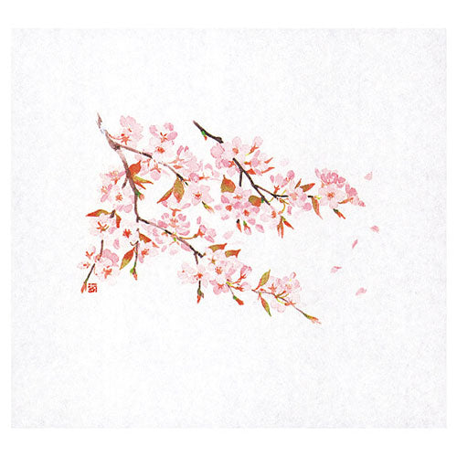 ヤマコー 用美 業務用 遠赤保鮮紙(大)桜 (100枚入) yamaco64882