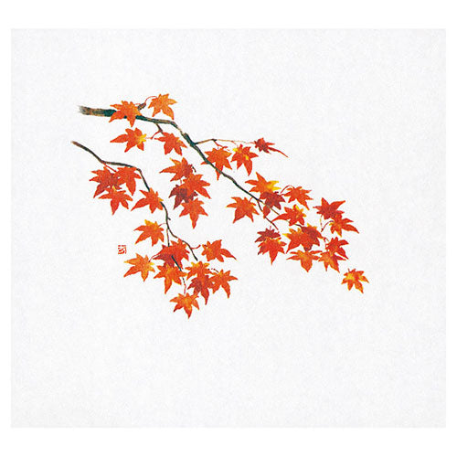 ヤマコー 用美 業務用 遠赤保鮮紙(大)紅葉 (100枚入) yamaco64886