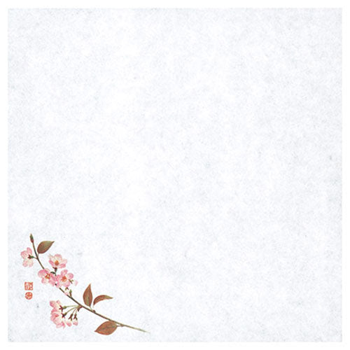 ヤマコー 用美 業務用 4寸御所の花 耐油天紙 桜 (100枚入) yamaco65816