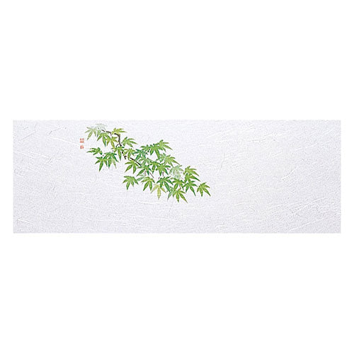 ヤマコー 用美 業務用 花宴おしながき 青もみじ (100枚入) yamaco68305