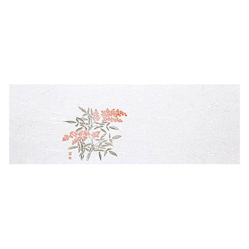 ヤマコー 用美 業務用 花宴おしながき 南天 (100枚入) yamaco68321