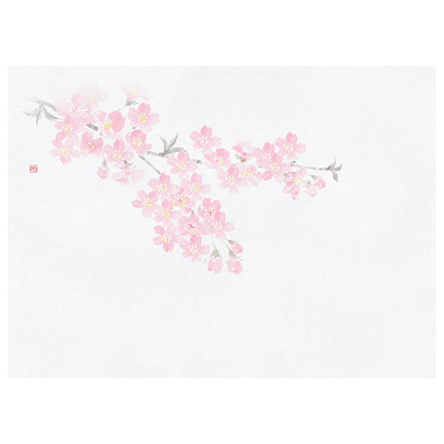 ヤマコー 用美 業務用 四季彩鮮度保持紙 桜 (100枚入) yamaco69003
