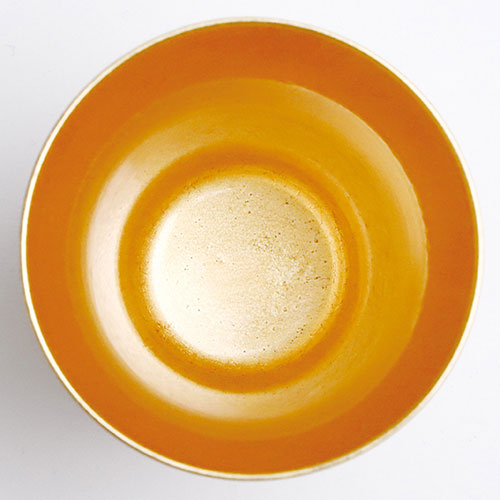 ヤマコー てまひま工房 WOOD CUP 水目桜のウッドカップ ゴールド yamaco78431
