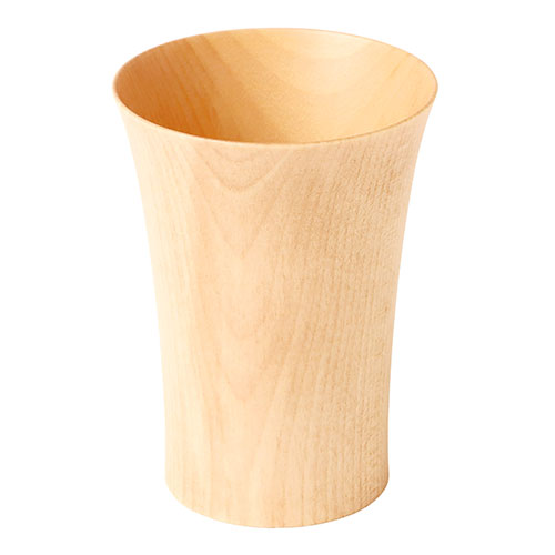 ヤマコー てまひま工房 WOOD CUP 水目桜のウッドカップ ナチュラル yamaco78433