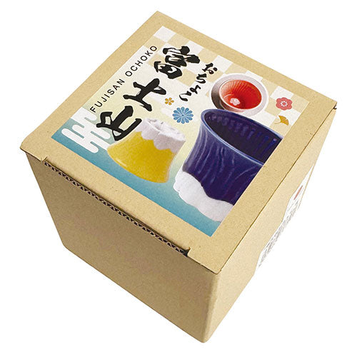 ヤマコー てまひま工房 富士山おちょこ(箱入) FUJISAN OCHOKO (Mt. Fuji) 赤 yamaco78719