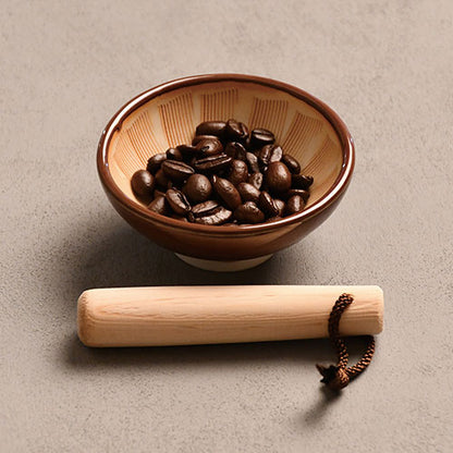 ヤマコー 木製ごますりくん ひのきすりこぎ(すりこぎと陶器のセット) yamaco81689