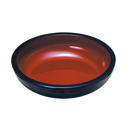 ヤマコー てまひま工房 こね鉢 ABS/黒内朱 φ31cm 麺のこねにかかせないこね鉢 日本製 yamaco85434