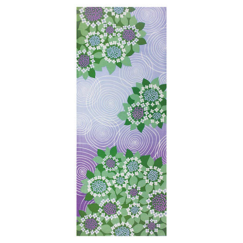 ヤマコー てまひま工房 四季彩布 てぬぐい 紫陽花 yamaco87551
