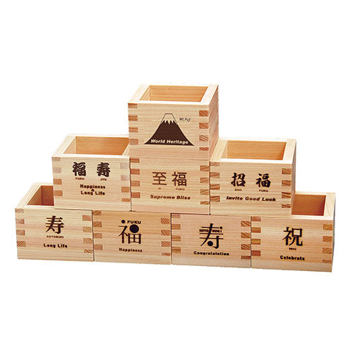 ヤマコー てまひま工房 ひのき福桝(1合桝) ひのきの香りが清々しい冷酒にぴったりの枡 寿 KOTOBUKI yamaco88402