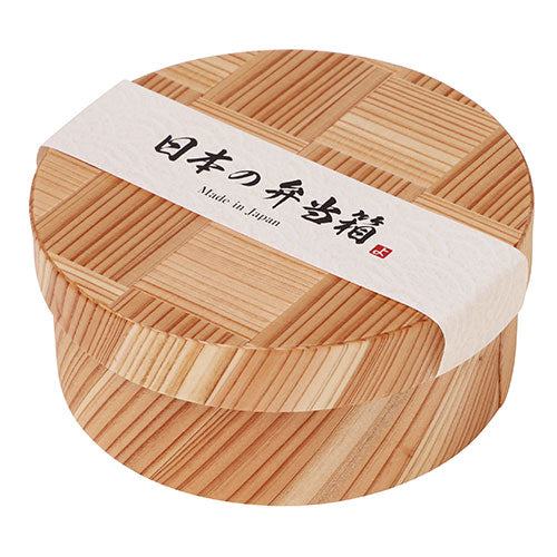 ヤマコー てまひま工房 日本の弁当箱網代 丸 yamaco89355