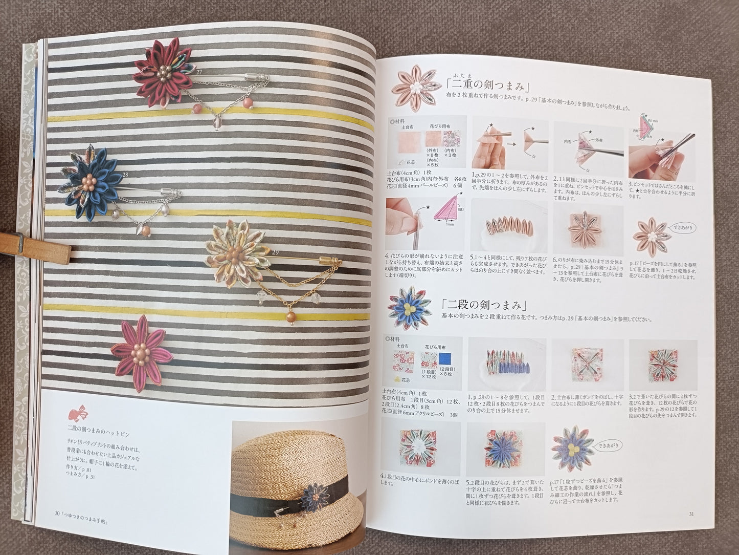 How to Make Tumami Zaiku — Japanese Craft Book by Tsuyutsuki
