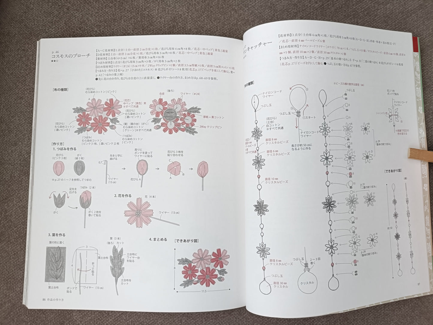How to Make Tumami Zaiku — Japanese Craft Book by Tsuyutsuki