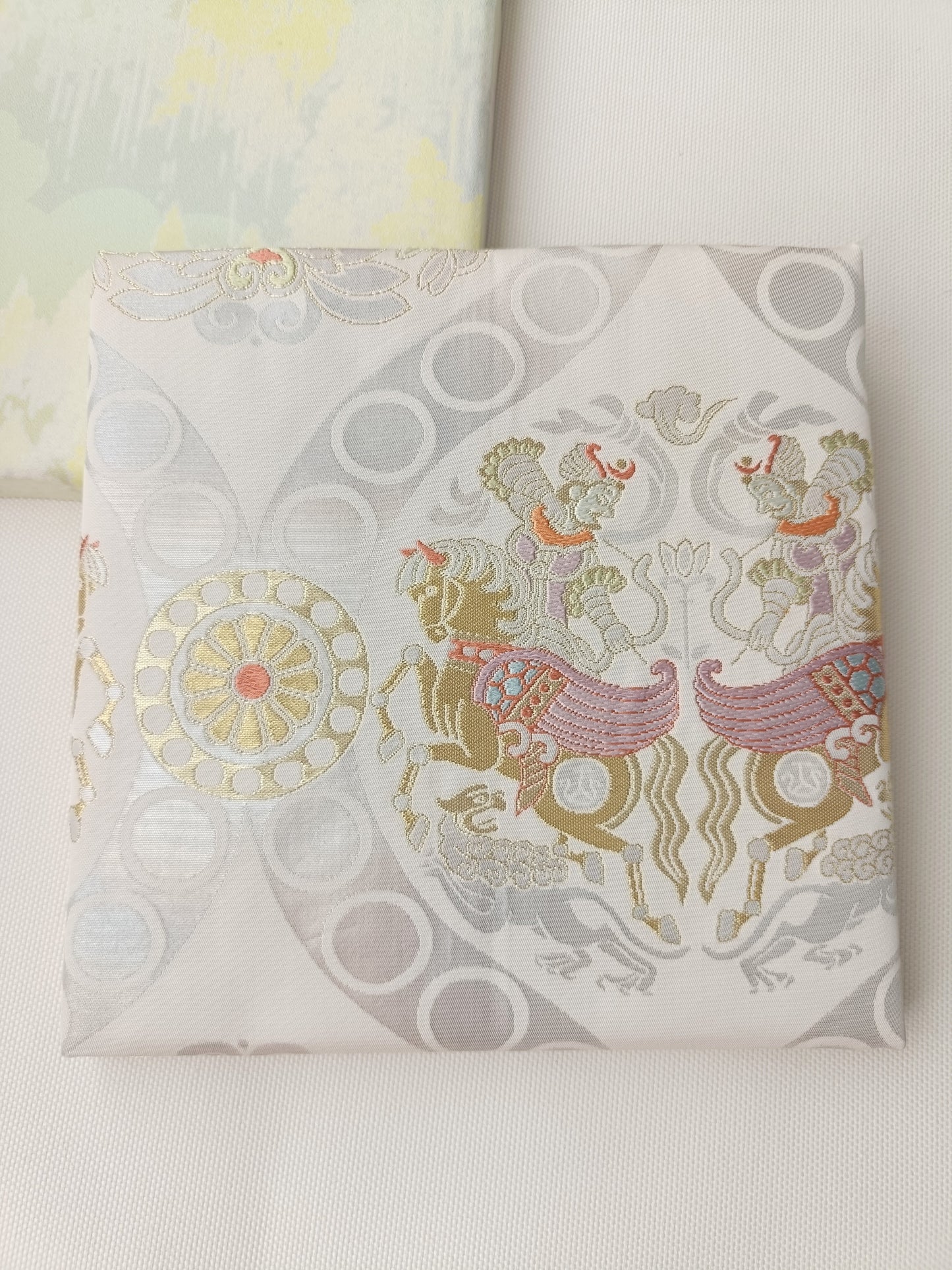 KIMONO Wall Art - Vintage Fabric Panel Set
