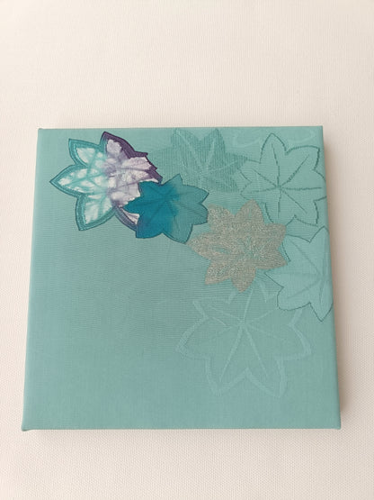 KIMONO Wall Art - Vintage Fabric Panel Set