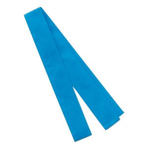 (まとめ)アーテック サテン製はっぴ/法被 【Lサイズ】 ロング丈 袖なし ハチマキ付き ブルー(青) 【×40セット】