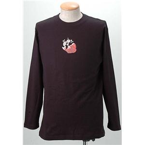 語れる立体和柄ロングTシャツ S-1542／鶴亀鯛 LL(NP)