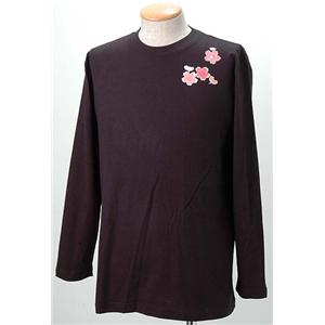 語れる立体和柄ロングTシャツ S-1998／弁財天 L(NP)