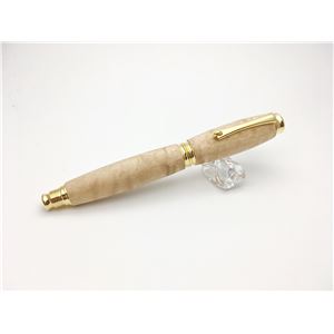 銘木材 万年筆/文房具 【板屋楓 いたやかえで】 日本製 中太字 文具 オフィス用品 ステーショナリー