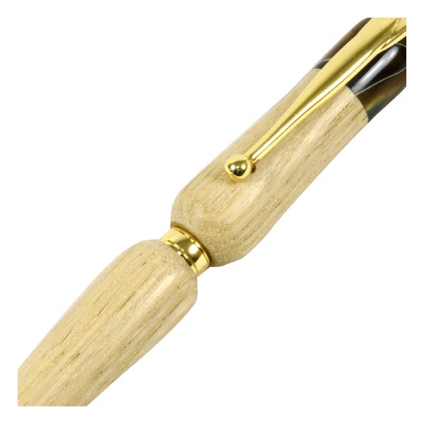 飛騨五木 ハンドメイド ボールペン/文房具 【くり】 日本製 0.7mm 文具 オフィス用品 ステーショナリー