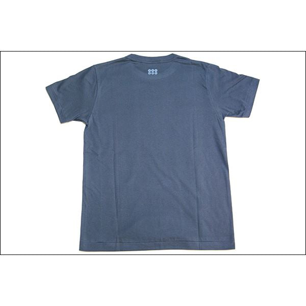 戦国武将Tシャツ 【真田幸村 六連銭】 Lサイズ 半袖 綿100% 日本製 藍鉄 〔Uネック おもしろ〕