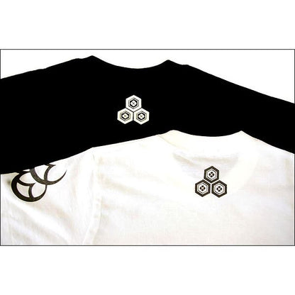 戦国武将Tシャツ 【直江兼続 愛】 Sサイズ 半袖 綿100% ホワイト(白) 〔Uネック おもしろ〕