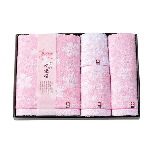 今治タオル 咲染桜 タオルセット L9035576