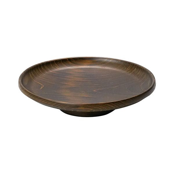 ヤマコー 用美 業務用 ひのき・古代色小器 平皿(台付) yamaco27906