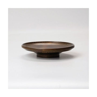 ヤマコー 用美 業務用 ひのき・古代色小器 平皿(台付) yamaco27906
