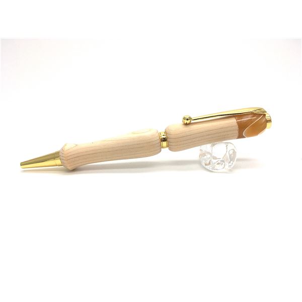 飛騨五木 ハンドメイド ボールペン/文房具 【ひのき】 日本製 0.7mm 文具 オフィス用品 ステーショナリー