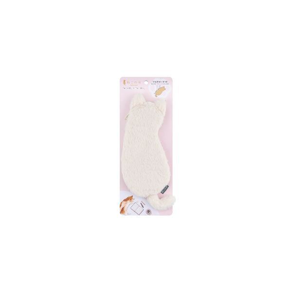 ねこのせ マルチポーチM 白ペルシャ NNS-MP02-WH
